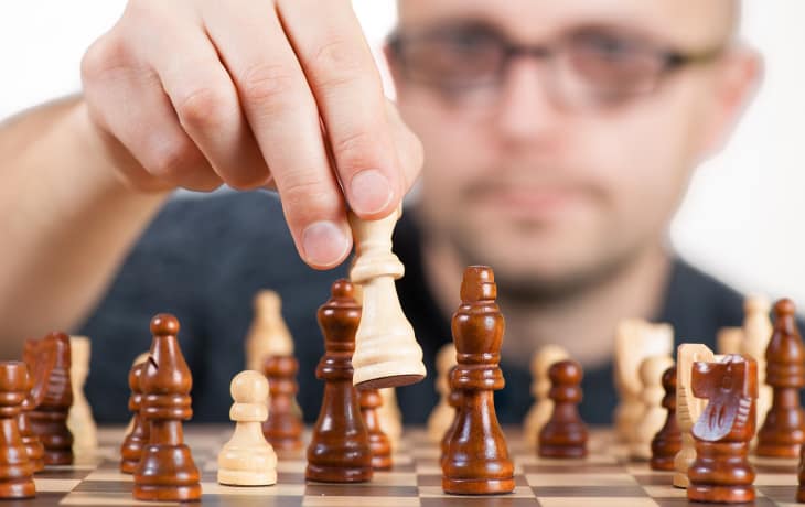 Strategy for competing